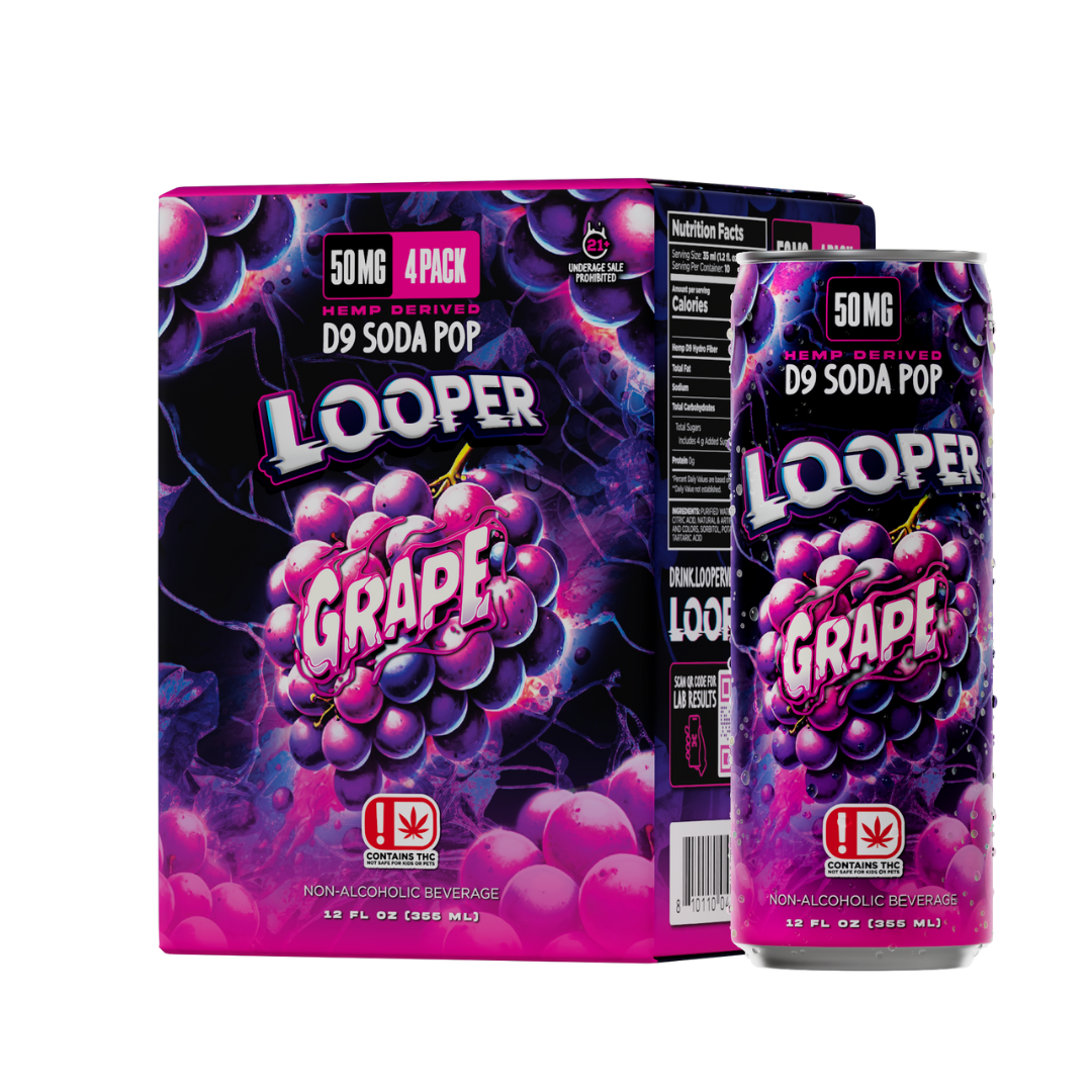 Looper D9 Soda Pop 50MG / 4 count