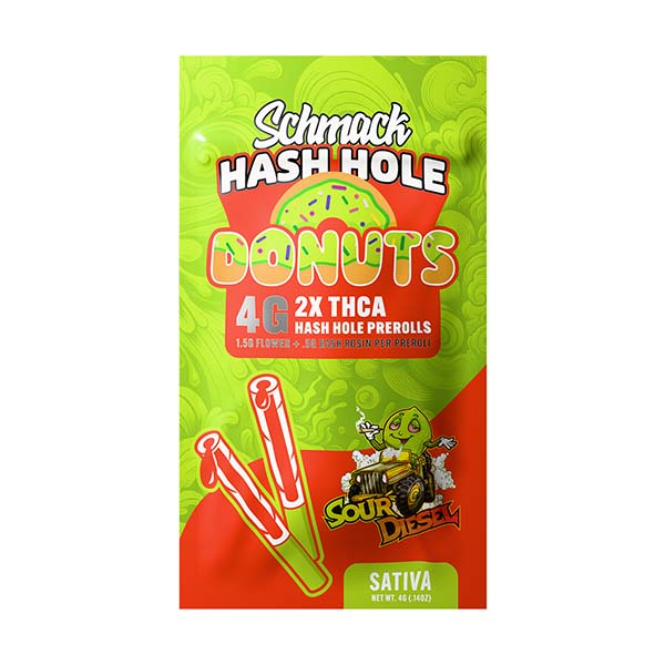 Smacks 2 Pack Hash Hole Donuts Pre Rolls 4gs