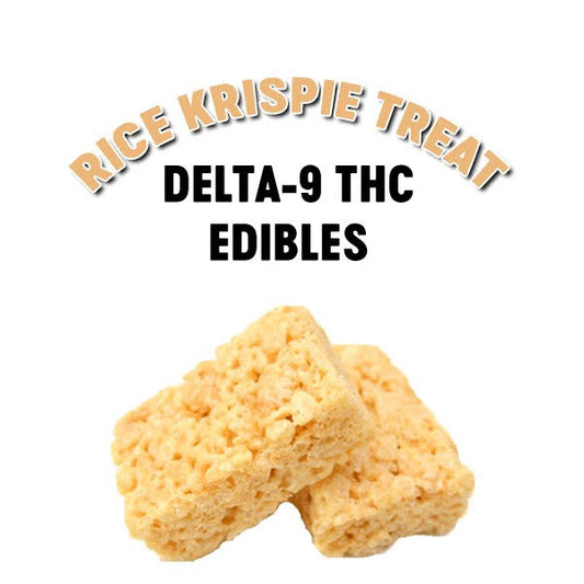 Delta-9 THC Rice Crispy treats  Bar (Singles)  25mg THC