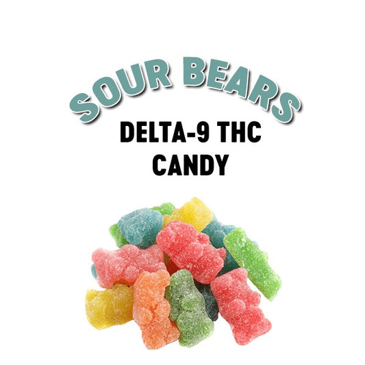 Delta-9 THC Sour Gummy Bears
