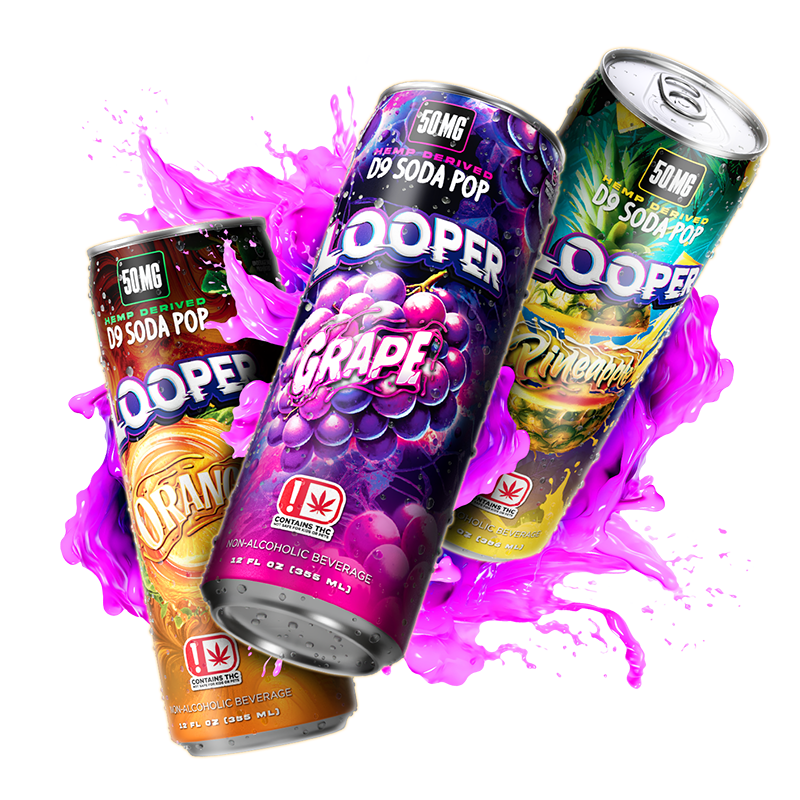 Looper D9 Soda Pop 50MG / 4 count